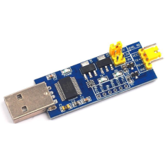 Shield M&oacute;dulo USB para TTL FT232RL, n&iacute;veis 5V, 3,3V e 1,8V, placa de porta serial para linha de download e grava&ccedil;&atilde;o