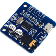 Placa receptora de &aacute;udio MP3 Bluetooth 5.0 XH-A252 com sa&iacute;da P2 3,5 mm (Shield Arduino)