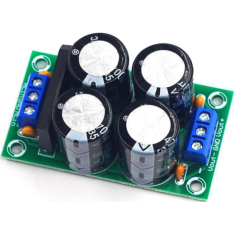 Shield Arduino Placa de Fonte Dupla com Retificador e Filtro 63V 4700&micro;F 25A