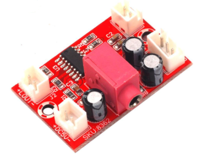 Shield Arduino Amplificador MINI LM4863 5V 2x3W Canal Duplo HiFi - Imagem 1
