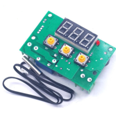 XH-W1301 Shield para Arduino Controlador Termostato Inteligente 12V Display Digital de -50&deg;C a 110&deg;C Precis&atilde;o 0,1&deg;C Cabo 50 cm