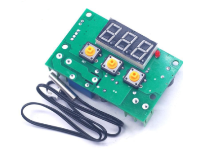 XH-W1301 Shield para Arduino Controlador Termostato Inteligente 12V Display Digital de -50&deg;C a 110&deg;C Precis&atilde;o 0,1&deg;C Cabo 50 cm - Imagem 1