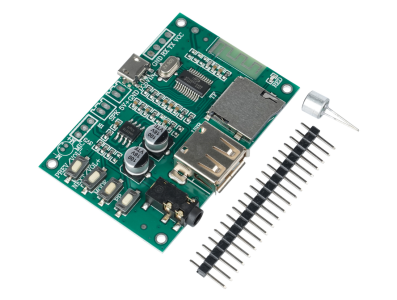 M&oacute;dulo Receptor Bluetooth BT201 5.0 Modo Duplo com Amplificador de &Aacute;udio Lossless, Shield para Arduino - Imagem 1