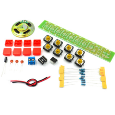 Shield Arduino M&oacute;dulo &Oacute;rg&atilde;o Eletr&ocirc;nico NE555 DIY, Kit de Montagem e Aprendizado