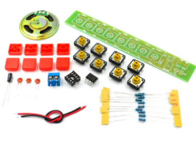 Shield Arduino M&oacute;dulo &Oacute;rg&atilde;o Eletr&ocirc;nico NE555 DIY, Kit de Montagem e Aprendizado - Imagem 1