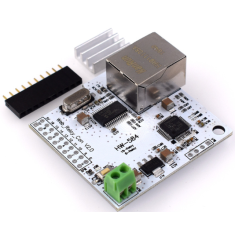 Shield Ethernet Arduino 8-bit 5V com W5100 e ENC28J60