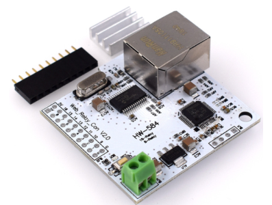 Shield Ethernet Arduino 8-bit 5V com W5100 e ENC28J60 - Imagem 1