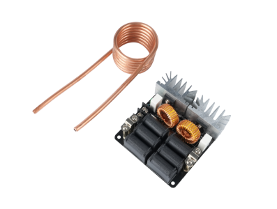 M&oacute;dulo ZVS 1000W de aquecimento por indu&ccedil;&atilde;o (baixa tens&atilde;o) com driver flyback DIY, shield para Arduino - Imagem 1
