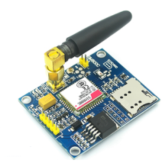 M&oacute;dulo SIM800C SMS e dados para Shield Arduino, substitui SIM900A, placa de desenvolvimento com antena tipo glue stick