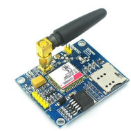 M&oacute;dulo SIM800C SMS e dados para Shield Arduino, substitui SIM900A, placa de desenvolvimento com antena tipo glue stick