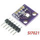 M&oacute;dulo sensor de temperatura e umidade GY-213V SI7021 sem solda para Shield Arduino - Thumb - 1