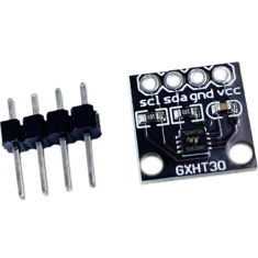 M&oacute;dulo sensor de temperatura e umidade GXHT30 n&atilde;o soldado, Shield Arduino (AH)