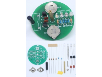Kit DIY LED girosc&oacute;pio e lanterna rotativa (Shield Arduino) - Imagem 1