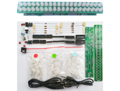 Kit DIY Shield para Arduino Indicador de N&iacute;vel LED LM3914 DC 3-12V Vermelho/Verde/Azul - Imagem 1