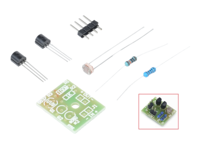 Kit DIY de sensor fotossens&iacute;vel e interruptor por indu&ccedil;&atilde;o para Shield Arduino - Imagem 1