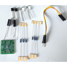 Kit Shield Arduino DIY placa de circuito com LED 5 mm piscante