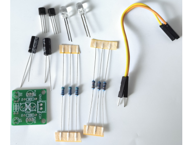 Kit Shield Arduino DIY placa de circuito com LED 5 mm piscante - Imagem 1