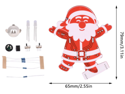 Kit eletr&ocirc;nico DIY Santa Claus Music para Shield Arduino - Imagem 1