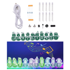 Kit Fa&ccedil;a Voc&ecirc; Mesmo Caixa Musical Boneco de Neve para Shield Arduino