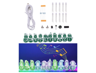 Kit Fa&ccedil;a Voc&ecirc; Mesmo Caixa Musical Boneco de Neve para Shield Arduino - Imagem 1