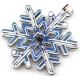 Kit DIY Lumin&aacute;ria Floco de Neve Azul, Shield Arduino - Thumb - 1
