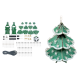 Kit DIY &Aacute;rvore de Natal Girat&oacute;ria Musical Colorida (Shield Arduino) - Thumb - 1