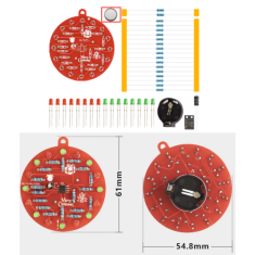 Kit DIY M&oacute;dulo de Soldagem NE555 Merry Christmas