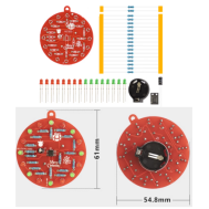 Kit DIY Shield Arduino m&oacute;dulo de soldagem com circuito NE555 "Merry Christmas"