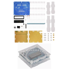 Shield para Arduino em PCB azul, kit DIY l&acirc;mpada colorida em formato de cora&ccedil;&atilde;o com efeito &aacute;gua corrente