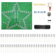 Kit DIY l&acirc;mpada efeito &aacute;gua corrente estrela de cinco pontas PCB verde para Shield Arduino - Thumb - 1