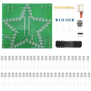Kit DIY l&acirc;mpada efeito &aacute;gua corrente estrela de cinco pontas PCB verde para Shield Arduino