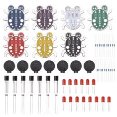 Kit eletr&ocirc;nico DIY Weevils 7 pe&ccedil;as para Shield Arduino