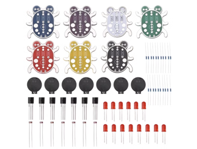 Kit eletr&ocirc;nico DIY Weevils 7 pe&ccedil;as para Shield Arduino - Imagem 1