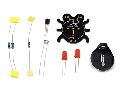 Kit Eletr&ocirc;nico DIY Black Weevils, Shield Arduino - Imagem 1
