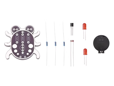 Kit eletr&ocirc;nico DIY Purple Weevils para Shield Arduino - Imagem 1