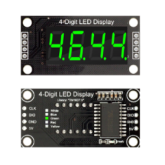 Shield Arduino M&oacute;dulo Display LED TM1637 0,36'' Verde 4 bits com ponto