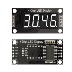 M&oacute;dulo Shield para Arduino TM1637 4 bit Display LED tubo digital 0,36 polegada com ponto Branco