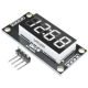 M&oacute;dulo Shield Arduino Display LED TM1637 4 d&iacute;gitos 0,36" Branco com pontos duplos - Thumb - 1