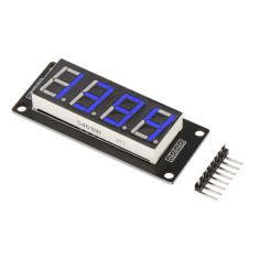 Shield para Arduino M&oacute;dulo Display de LED TM1637 0,56'' Azul 4 bits com ponto