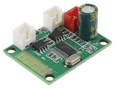 M&oacute;dulo amplificador Bluetooth 4R3W-5W 3.3V-5V Shield para Arduino - Imagem 1