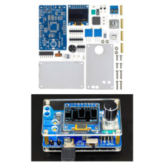 Shield Mini DOS Oscilosc&oacute;pio LCD (Kit) com Gabinete