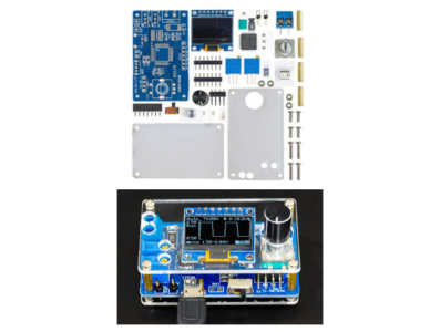 Shield Mini DOS Oscilosc&oacute;pio LCD (Kit) com Gabinete - Imagem 1