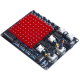 Kit eletr&ocirc;nico Fa&ccedil;a Voc&ecirc; Mesmo de luzes LED em sequ&ecirc;ncia Shield Arduino (AH) - Thumb - 1