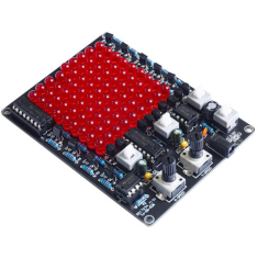 Kit eletr&ocirc;nico Fa&ccedil;a Voc&ecirc; Mesmo de luzes LED em sequ&ecirc;ncia Shield Arduino (AH)