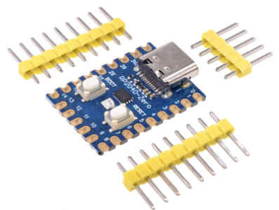 RP2040-Zero microcontrolador sem solda para Raspberry Pi, Shield Arduino (AL) - Imagem 1