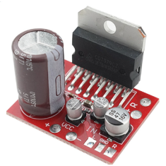 Shield amplificador CD7379 2.0 est&eacute;reo 2 canais 2x39W TDA7297/TDA7377
