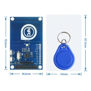 Shield para Arduino PN532 NFC M&oacute;dulo leitor de cart&otilde;es RFID IC Kit