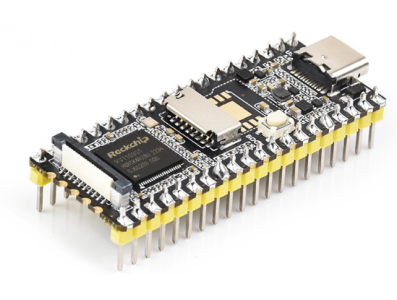 Luckfox Pico M RV1103 Placa Micro de Desenvolvimento Linux com header pr&eacute;-soldado - Imagem 1