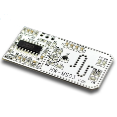 Shield para Arduino M&oacute;dulo HW-MS03 Radar de Micro-ondas e PIR (indu&ccedil;&atilde;o corporal)