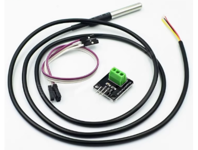M&oacute;dulo sensor de temperatura DS18B20 com cabo de 1 m para Shield Arduino (AL) - Imagem 1